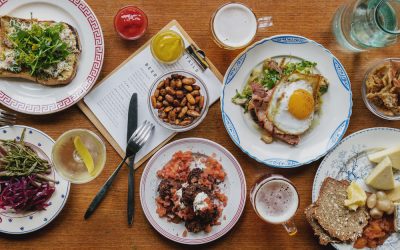 Bottomless brunch in London: Coin Laundry in Exmouth Market. Photo Credit: © Coin Laundry.
