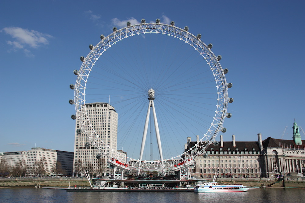 London Eye. Photo Credit: © Khamtran via Wikimedia Commons. 