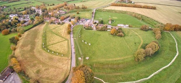 UNESCO World Heritage Site: Avebury Stone Circle. Photo Credit: © Detmar Owen via Wikimedia Commons.