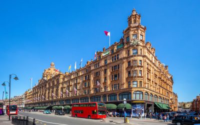Street view of Harrods department store in London. Photo Credit: © Chan Richie via 123RF.
