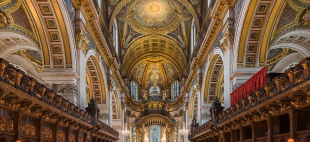 The choir at St Paul's Cathedral looking east. Photo Credit: © Diliff via Wikimedia Commons.